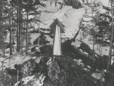 Место посадки самолета «Родина»