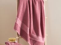 Полотенце махровое Basena, пыльная роза