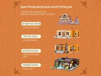 Modular Building 85013 Конструктор Пекарня