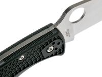 Складной нож Spyderco Endura 4 Flat Ground - 10FPBK, сталь VG-10 Satin Plain, рукоять термопластик FRN, чёрный