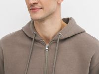 Базовая толстовка на молнии, Бежевый