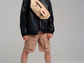 Куртка текстильная джинсовая для девочек