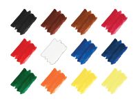 Набор акварели Гамма "Классическая", медовая, 12 цветов, без кисти, пластик. упак., европодвес NEW