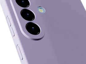 Клип-кейс Krutoff Silicone для Samsung Galaxy A57 Фиолетовый