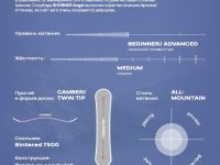 Сноуборд SHORNER ANGEL 22/23