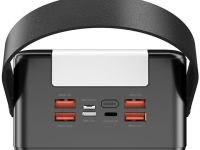 Внешний аккумулятор Deppa NRG Turbo V4 80000 mAh черный