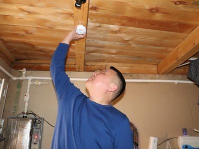 Министр ЖКХ и энергетики Якутии принял участие в акции «Предупреди пожар - установи АДПИ»