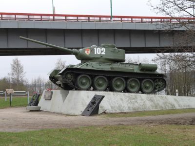 Место форсирования р. Невы войсками Ленинградского фронта в январе 1943 г. при прорыве блокады г.  Ленинграда