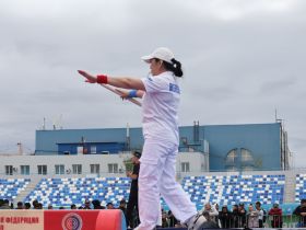 Стали известны победители соревнований по мас-рестлингу и борьбе корэш на Сабантуе