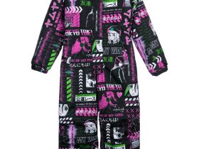 Комбинезон текстильный с полиуретановым покрытием для девочек