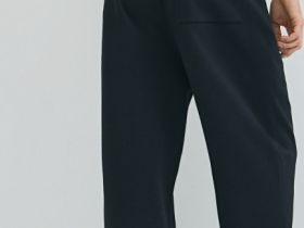 Джоггеры из хлопка, Черный