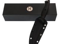 Туристический нож Honor Ranger, сталь D2 с гравировкой, рукоять черный G10