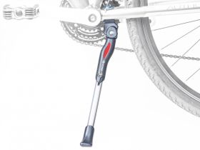 Подножка Author AKS-09A Crn 24-29" центральное крепление (черный / серебристый)