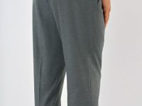 Брюки с эластичным поясом, Серый