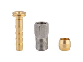 Набор крепления гидролинии (прямая подводка) Clark's HF-L1 (Shimano, Clark's) (серебристый)