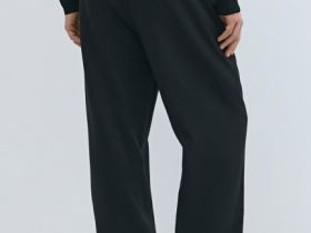 Широкие брюки на кулиске, Черный