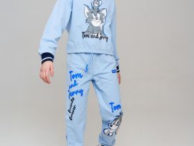 Брюки трикотажные для девочек