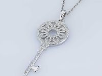 Подвеска из белого золота э4712пд09200309