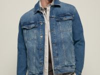 Джинсовая куртка-рубашка