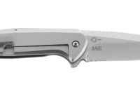 Складной нож Liong Mah’s Design G.S.D™ (Get.S**T.Done) CRKT 3710, клинок AUS-8 Satin Combo, рукоять нержавеющая сталь