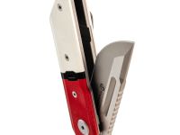 Складной нож Maxace Capsule-2, сталь 10CR15COMOV, рукоять G10, красный/белый