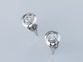 Пусеты из серебра э0612пс10090300