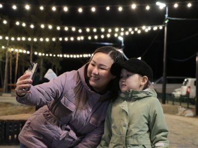 Два двора благоустроили в Вилюйске по проекту «1000 дворов на Дальнем Востоке»