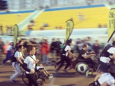 Впервые в рамках Якутского полумарафона состоялся инклюзивный забег