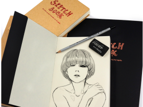 Альбом для эскизов Potentate Simple Sketch Book (Craft Cover) A5 120 л 100 г
