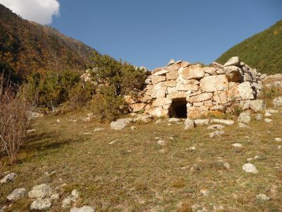 Склеп полуподземный, средние века