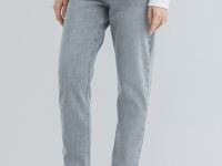 Джинсы Mom с высокой посадкой, Серый