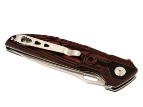 Складной нож Nimo Rough Red, сталь D2, рукоять G10