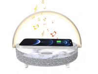 Настольная лампа Xiaomi Ezvalo Wireless Charging Lamp с функцией беспроводной зарядки и колонки Marble (LYYD01) (белый)