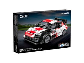 C51096W Конструктор Гоночный автомобиль Toyota GR Yaris Rally1 1:20