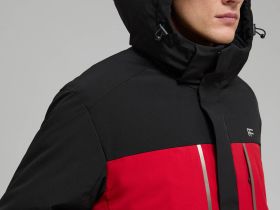 Горнолыжная куртка полуприлегающего силуэта