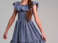 Платье текстильное для девочек