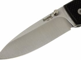 Нож складной LionSteel 8800 BK Opera, сталь D2 Tool Steel, рукоять стеклотекстолит G-10, черный