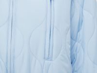 Утепленная куртка с поясом на кулиске