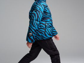 Куртка текстильная с полиуретановым покрытием для девочек