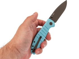 Раскладной нож Bestech Goodboy, сталь D2, рукоять G10, голубой