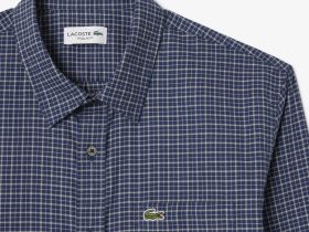 Мужская рубашка Lacoste стандартного кроя