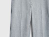 Широкие брюки из поливискозы, Серый