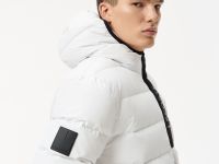 Мужская стёганая куртка Lacoste с капюшоном