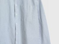 Рубашка из ткани оксфорд, Серый