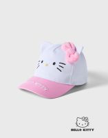 Бейсболка с вышивкой и ушками Hello Kitty для девочки Глория Джинс