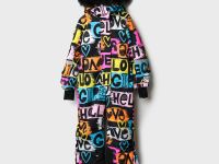 Комбинезон текстильный с полиуретановым покрытием для девочек