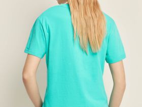 Футболка прямого силуэта с принтом