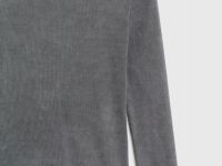 Лонгслив с эффектом стирки, Серый