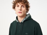 Мужская толстовка Lacoste с капюшоном на молнии