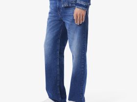 Мужские джинсы Lacoste прямого кроя